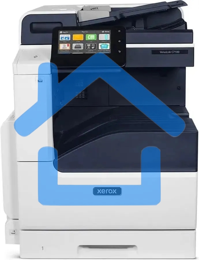 МФУ лазерное Xerox VersaLink C7125/30/35 (C7101V_D), A3, цветной, печ. до 30 стр/мин. (А4) до 17 стр/мин. (А3), скан. до 80 стр/мин., 2400 x 1200 dpi (печать) 600x600dpi (скан.), RJ-45, NFC, Air Print, Mopria