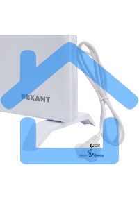 Конвектор Rexant 60-0120 белый, 2000 Вт, 25 м2, термостат