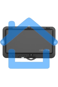 Точка доступа MikroTik LtAP mini (RB912R-2ND-LTM) N300 10/100BASE-T черный