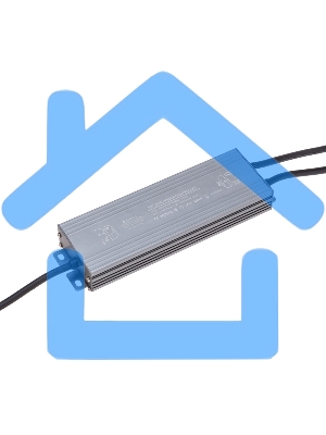 Источник питания (драйвер) 24В, 200Вт с проводами, влагозащищенный IP67 Rexant