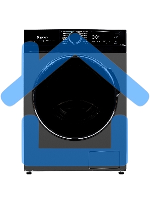 Стиральная машина Бирюса WMD-MX814/15 DM черная, загрузка фронтальная 8кг, 1400 об/мин., класс: A