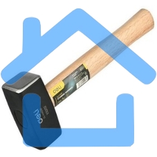 Кувалда Deli DL448010 1000 гр, деревянная рукоять