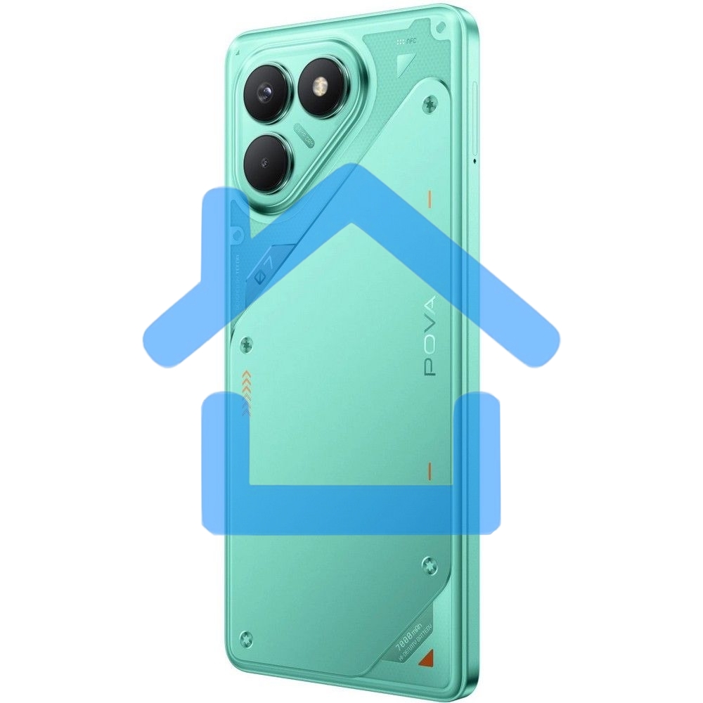 Смартфон Tecno POVA 7 Neo 8/256Gb, бирюзовый