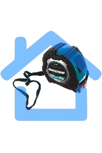 Рулетка Magnetisch, 5 м х 25 мм обрезиненный корпус,автоматическая фиксация GROSS 32572