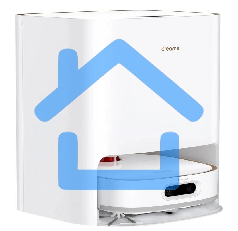 Робот-пылесос Dreame RLS6TAC W10 Pro белый, 55 Вт, 6400 мА·ч Li-Ion, уборка сухая/влажная, пылесборник контейнер 0.45 л