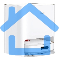 Робот-пылесос Dreame RLS6TAC W10 Pro белый, 55 Вт, 6400 мА·ч Li-Ion, уборка сухая/влажная, пылесборник контейнер 0.45 л