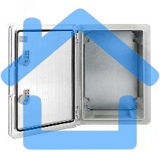 Бокс пластиковый с монтажной платой прозрачная дверь EKF PROxima PBT65MP003 400х300х170 мм IP65