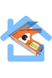 Угольник, 300 мм, металлический, комбинированный Sparta