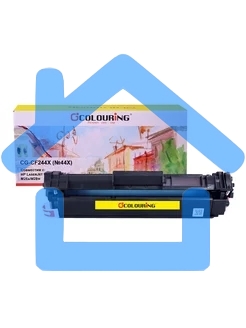 Картридж лазерный Colouring CG-CF244X (№44X) черный (2000 копий) для принтеров HP LaserJet Pro M15/M15a/M28a/M28w