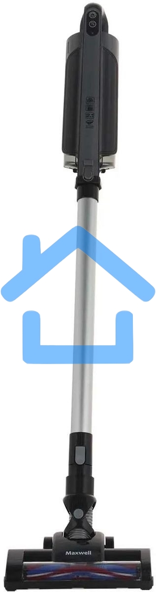 Пылесос вертикальный Maxwell MW-3247 черный, питание от аккумулятора, 120 Вт, уборка сухая, пылесборник 0.4 л, работа от АКБ max 35 мин