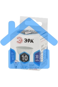 Лампа светодиодная Эра Б0032998 STD LED MR16-10W-840-GU10 10 Вт софит нейтральный белый свет