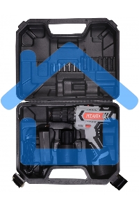 Дрель-шуруповерт Ресанта ДА-12-2ЛК 75/14/2, Аккумуляторная, 12В, 2 АКБ, Кейс