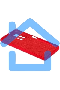 Чехол (клип-кейс) DF poOriginal-05 для Xiaomi Poco M4 Pro 5G красный