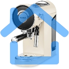 Кофеварка рожковая Kitfort КТ-783-1 бежевый, исп. кофе - молотый, 0,85 л, 1360 Вт, 20 Бар.