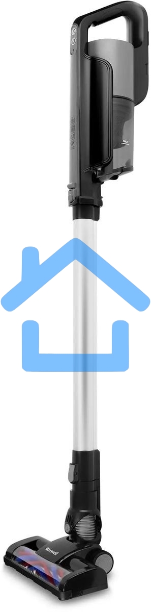 Пылесос вертикальный Maxwell MW-3247 черный, питание от аккумулятора, 120 Вт, уборка сухая, пылесборник 0.4 л, работа от АКБ max 35 мин