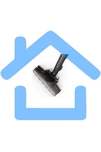 Пылесос вертикальный Deerma DX700S черный, питание от сети, 600 Вт, уборка сухая, пылесборник 0.8 л