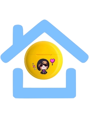 Гарнитура TWS ViBE ВТ 0100 желтый 