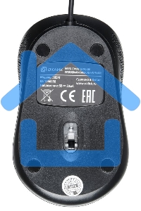 Мышь проводная Oklick 385M черный, 1000 dpi, USB, кнопки - 3