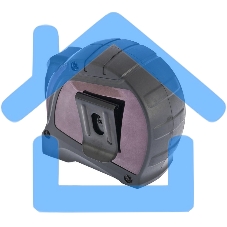 Рулетка Doppelhaken 8мx25мм, двухсторонний зацеп, нейлон, двуст.шкала GROSS 31125