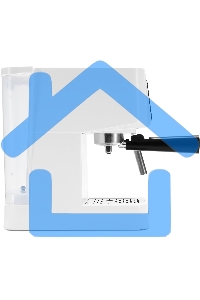 Кофеварка рожковая Hyundai HEM-3203 белый/серебристый, исп. кофе - молотый, 1.5 л, 1000 Вт, 20 бар