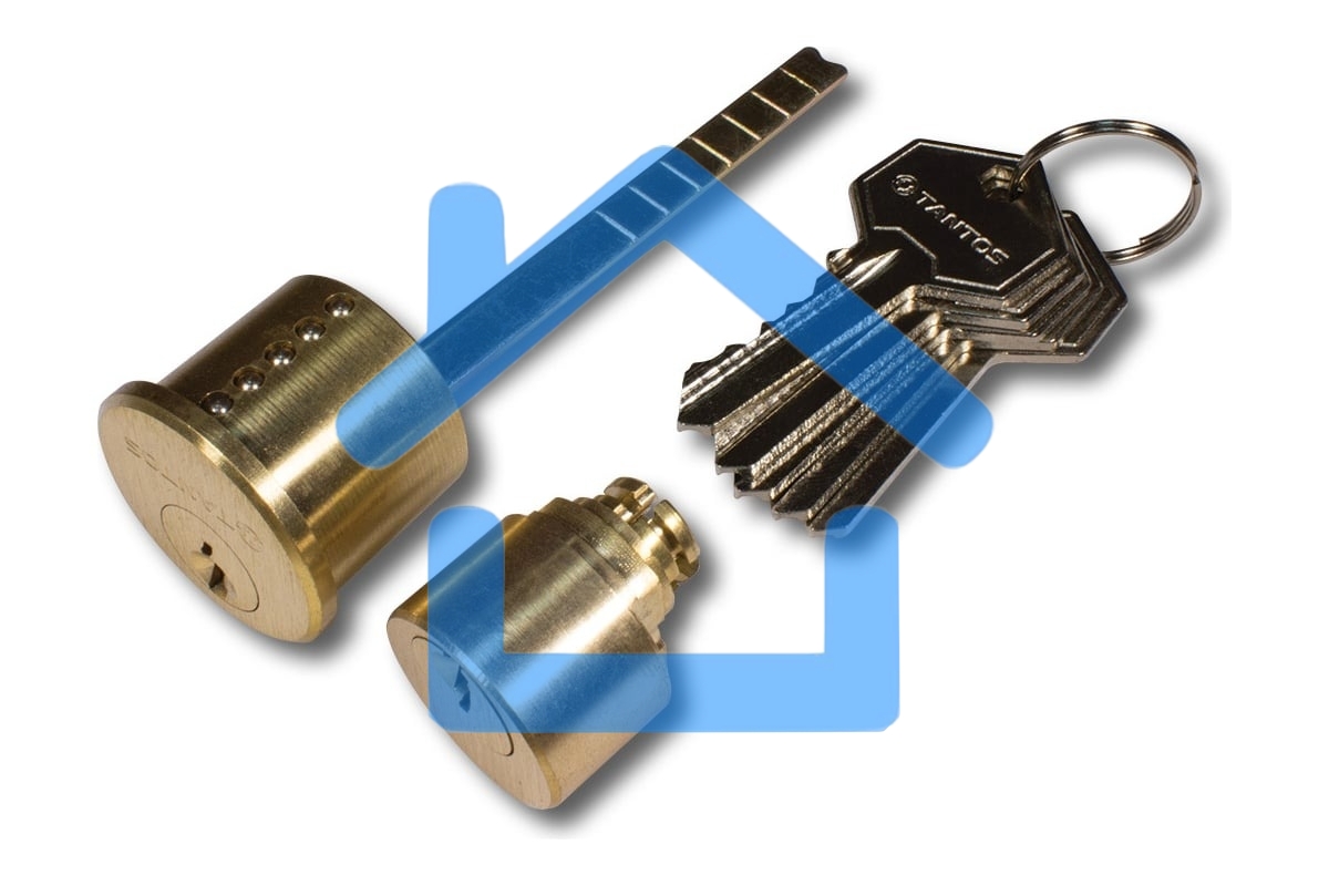 Замок электромеханический Tantos TS-EL2369ST серебристый (00-00017704)