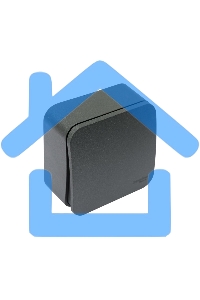 Выключатель 1-кл. ОП BLANCA (сх.1) 10А 250В изол. пласт. антрацит SchE BLNVA101016