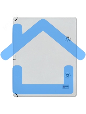 Бокс пластиковый с монтажной платой EKF PROxima PB65MP007 500х400х240 мм IP65