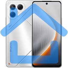 Смартфон Tecno Pova 7 5G LJ7, 8/256Gb, серебристый