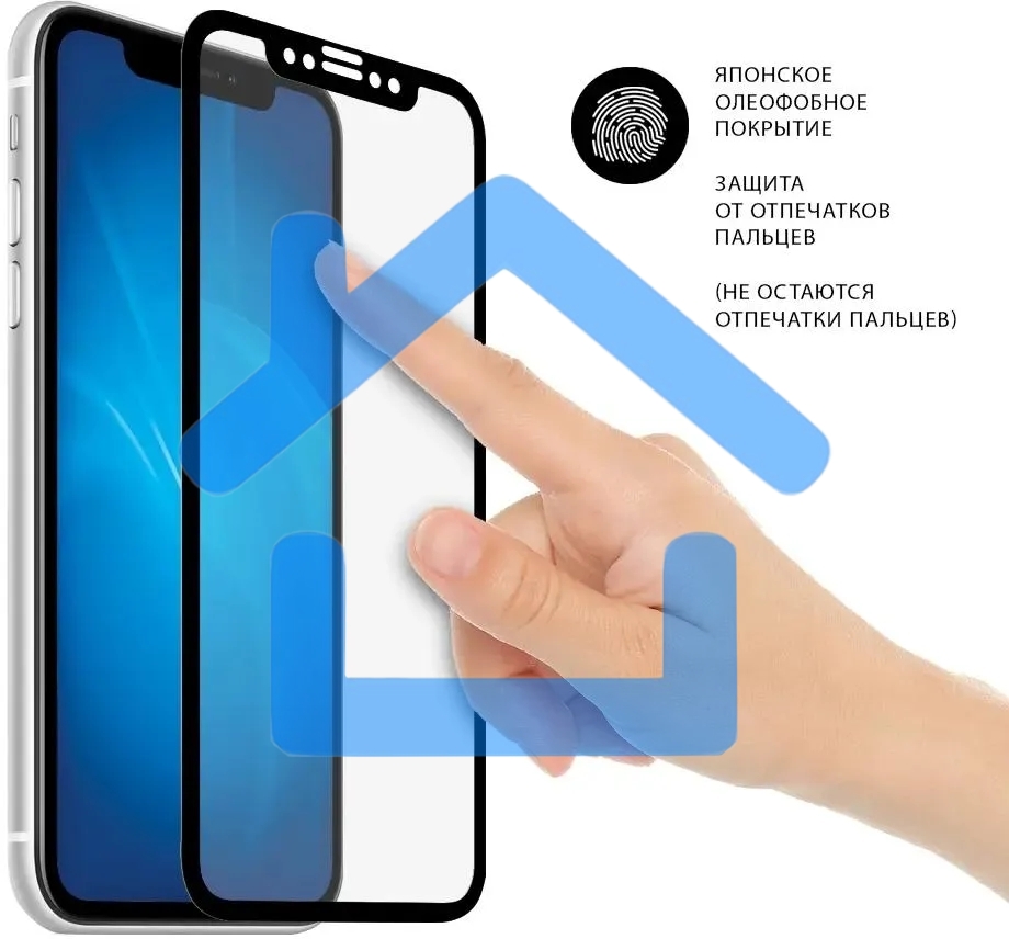 Защитное стекло для экрана DF tcColor-02 черный для TCL 20 SE 2.5D 1шт. черный