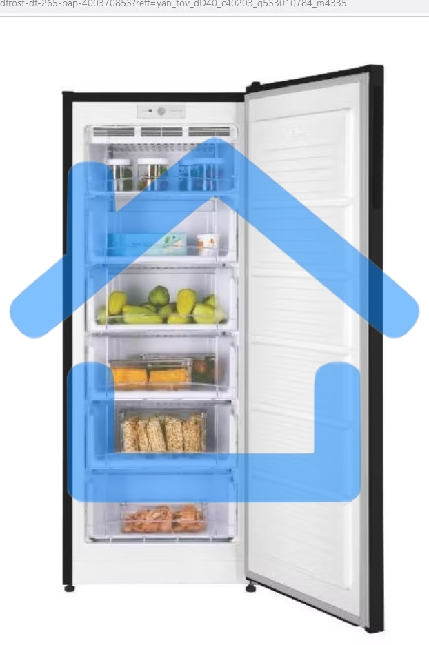 Морозилка Nordfrost DF 265 BAP, черный, 210л, 5 ящиков