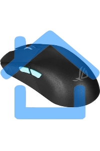 Мышь беспроводная/проводная ASUS ROG Harpe Ace Aim Lab Edition черный, 36000 dpi, радиоканал, Bluetooth, USB, кнопки - 5