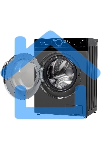 Стиральная машина Бирюса WMD-MX814/15 DM черная, загрузка фронтальная 8кг, 1400 об/мин., класс: A