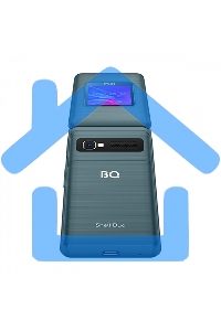 Мобильный телефон BQ 2412 Shell Duo синий MTK 6261 D