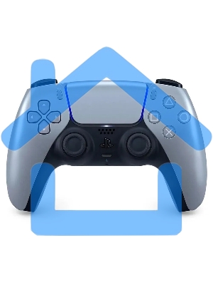 Геймпад Sony PS5 Controller серебристый