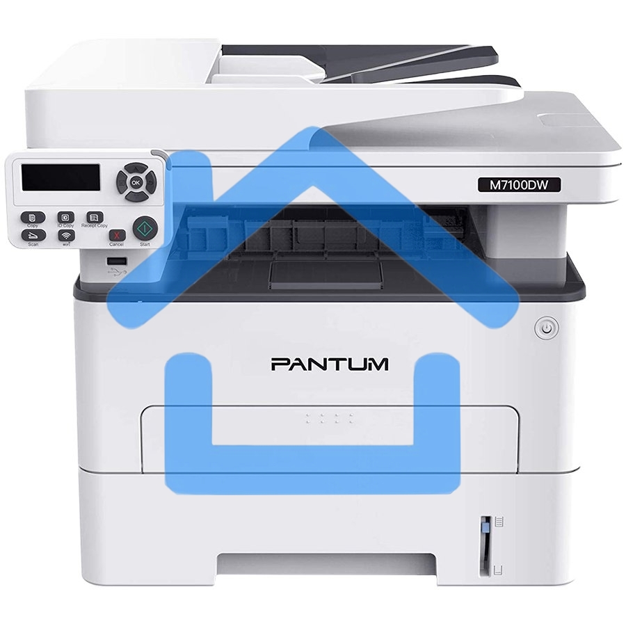 МФУ лазерное Pantum M7100DW, A4, ч/б, печ. до 33 стр/мин., скан. до 24 стр/мин., 1200x1200dpi, USB, RJ-45, Wi-Fi
