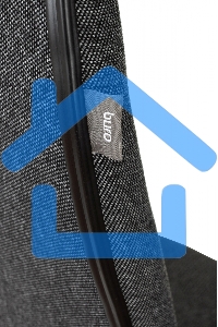 Кресло руководителя Бюрократ CH-808AXSN/Grey темно-серый 10-128 ткань, крестовина пластиковая