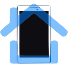 Модуль (матрица + тачскрин) для Asus ZenPad 7.0 Z370 белый с рамкой