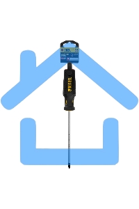 Отвертка Denzel PH2х150 мм, S2, 3к рукоятка