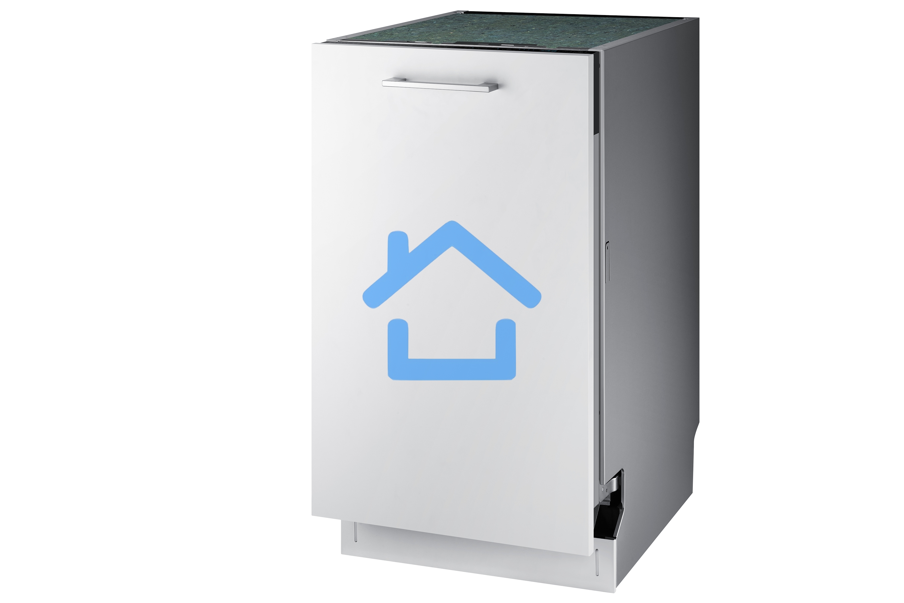 Встраиваемая посудомоечная машина Samsung DW50R4050BB/WT, черный, 45 см, 10 компл., 46 дБ, класс A+