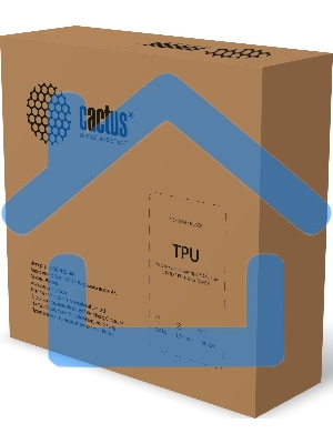 Пластик для принтера 3D Cactus CS-3D-TPU-0.8KG-BLACK TPU d1.75мм 0.8кг 1цв. черный