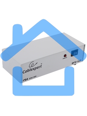 Разветвитель GVS122 Разветвитель сигнала VGA на 2 монитора (Gembird)