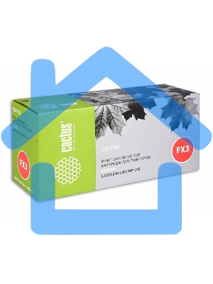 Картридж лазерный Cactus CS-FX3 черный (2700 стр.) для Canon L200/L250/L300/MP L90