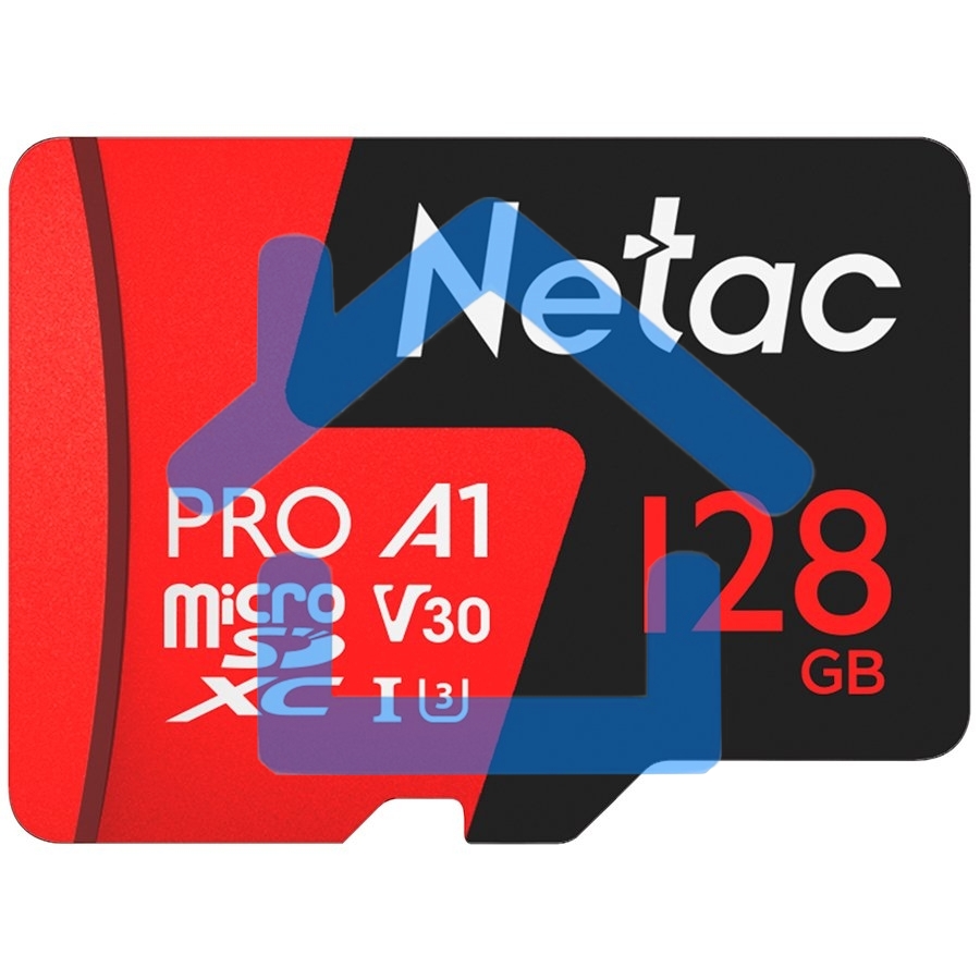 Флеш карта MicroSD card Netac P500 Extreme Pro 128Gb, retail version w/o SD adapter