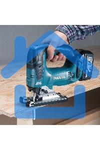 Лобзик MAKITA DJV182Zак б\щет в\рук 18в li-ion 800-3500\м х-26мм рез-135мм 2.4кг кор б\ак з\у