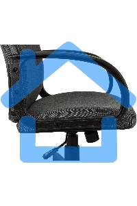 Кресло руководителя Бюрократ CH-808AXSN/Grey темно-серый 10-128 ткань, крестовина пластиковая