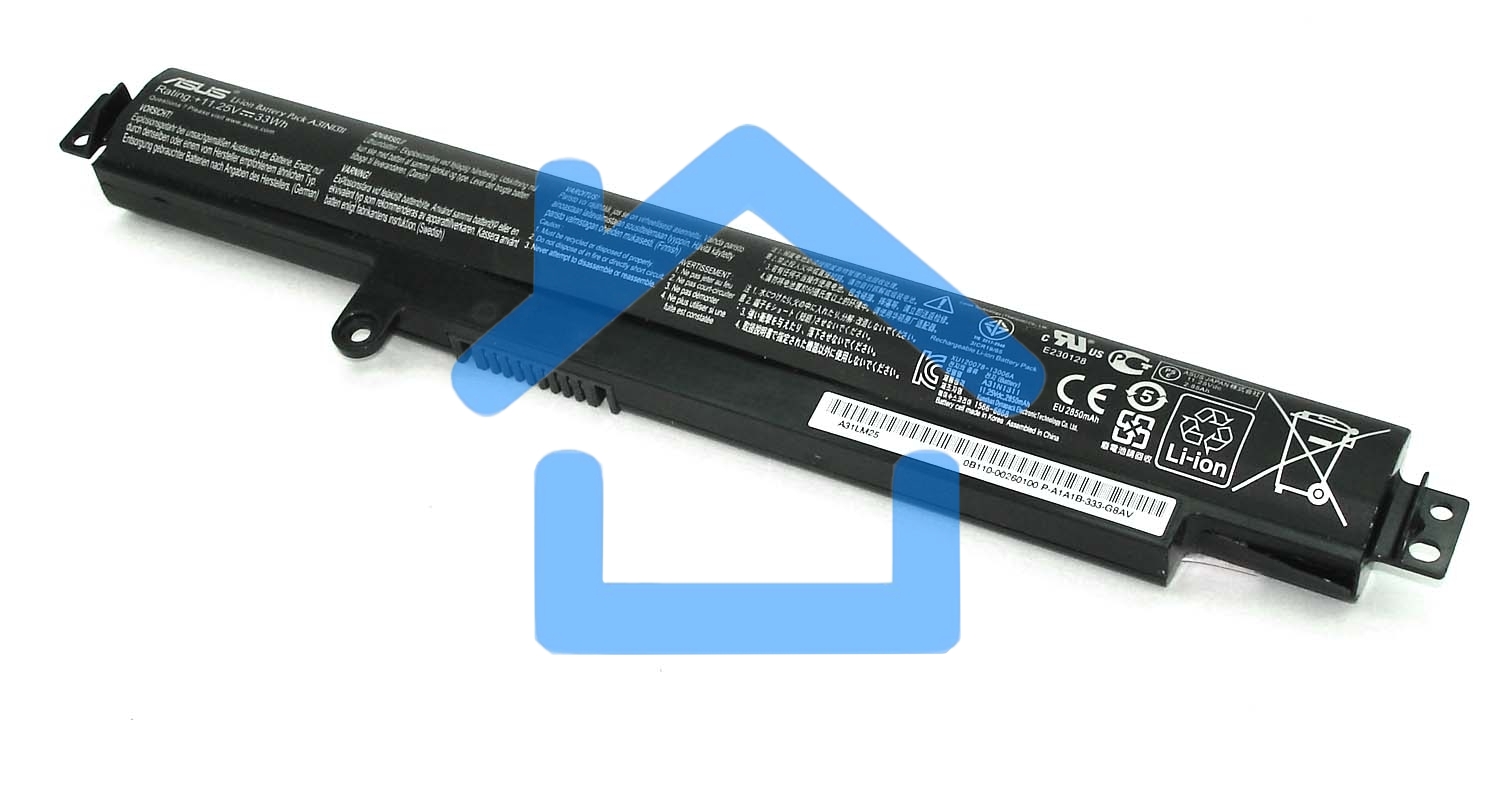 Аккумуляторная батарея для ноутбука Asus VivoBook F102BA X102BA33Wh черный Orig