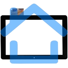 Сенсорное стекло (тачскрин) для Dell Streak 10 Pro, черное