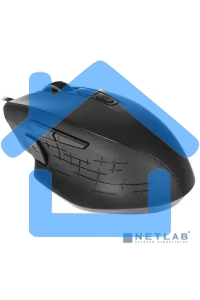 Мышь проводная Acer OMW124 черный, 6400 dpi, USB, кнопки - 8