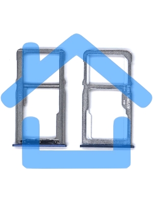 Лоток для SIM-карты Meizu M6 Note синий