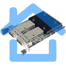 Сетевая карта SUNRICH TECHNOLOGY N-1170 2-Port 100G QSFP56 NIC Ethernet Fiber Adapter for OCP 3.0, chipset BCM57508